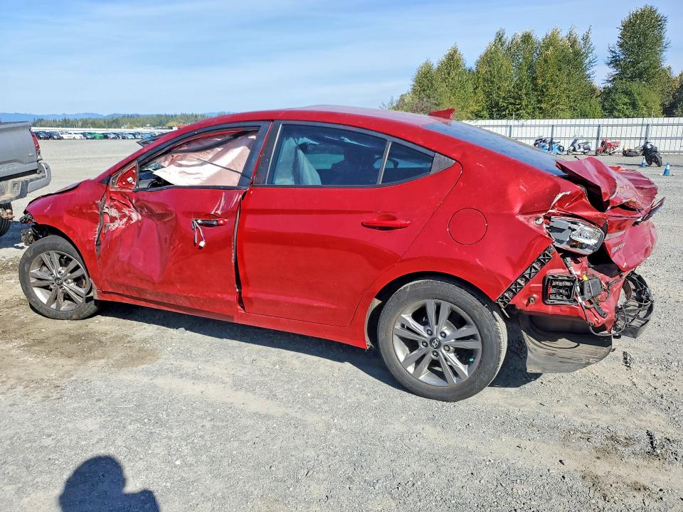 Продажа на аукционе авто 2017 Hyundai Elantra, vin: KMHD84LFXHU362905, номер лота: 69916996