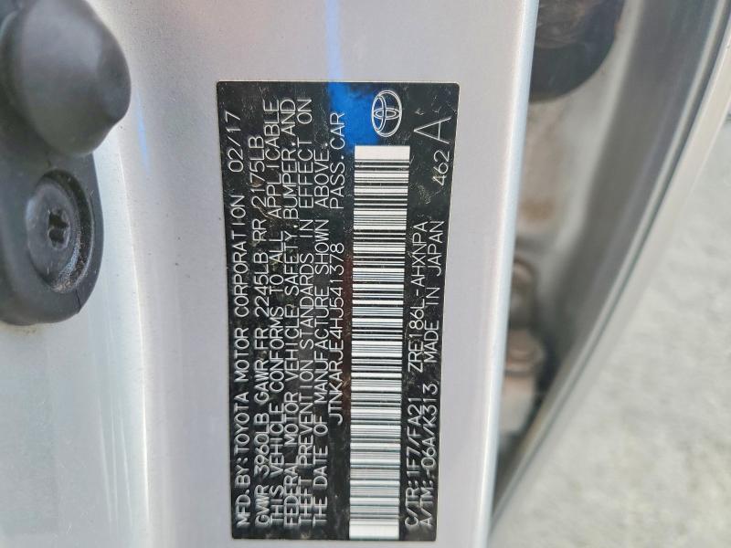 67929476 :رقم المزاد ، JTNKARJE4HJ541378 vin ، 2017 Toyota Corolla Im مزاد بيع