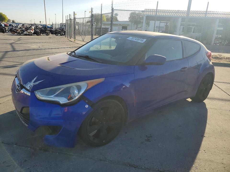 Auction sale of the 2012 Hyundai Veloster, vin: KMHTC6AD8CU053160, lot number: 70749916