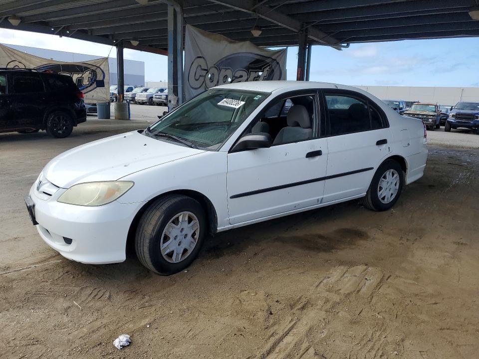 2004 Honda Civic მანქანა იყიდება აუქციონზე, vin: 2HGES16384H561069, აუქციონის ნომერი: 69408236