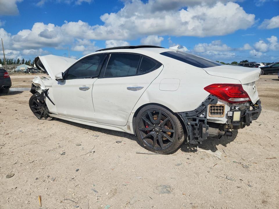 Продажа на аукционе авто 2021 Genesis G70, vin: KMTG74LEXMU073336, номер лота: 70027296