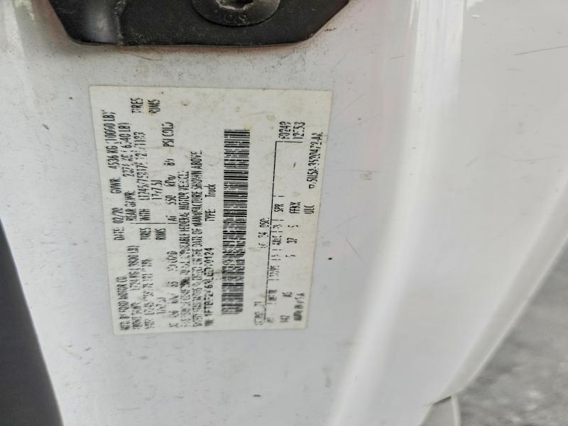 68373076 :رقم المزاد ، 1FTBF2A63LED10124 vin ، 2020 Ford F250 مزاد بيع