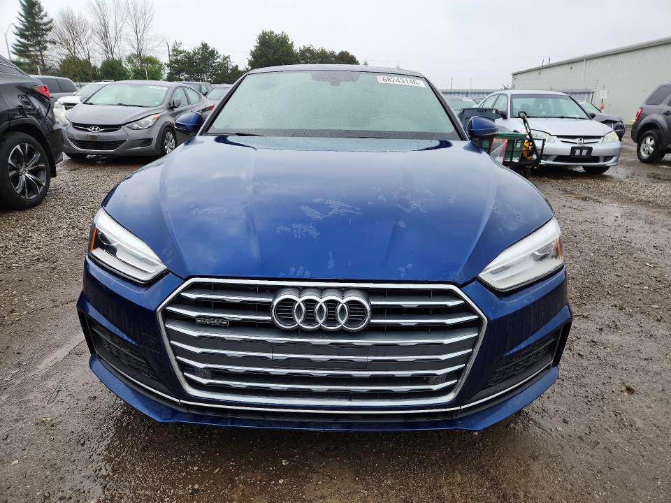 Продажа на аукционе авто 2018 Audi A5, vin: WAUTNAF56JA002352, номер лота: 68243146