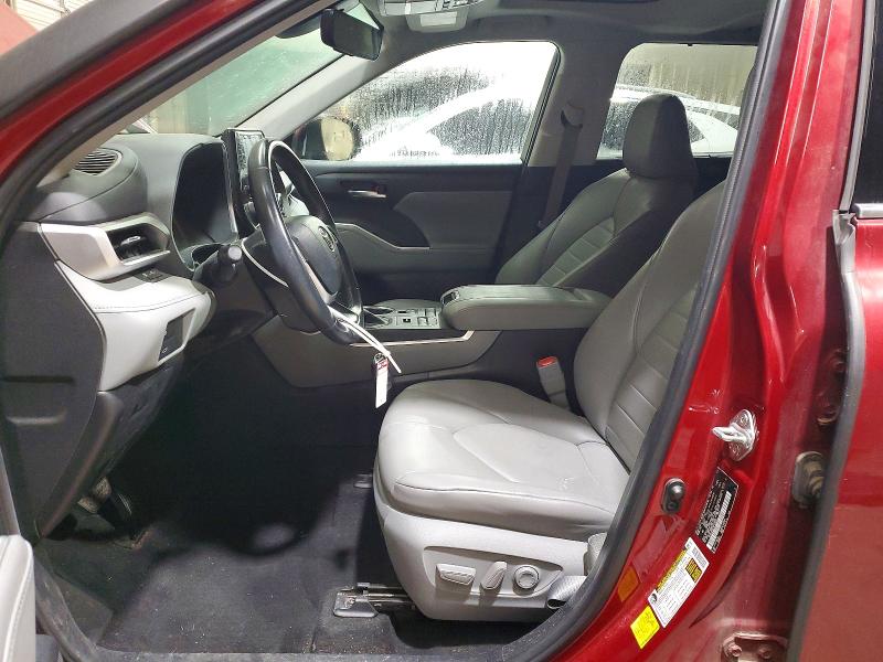 Aukcja sprzedaży 2022 Toyota Highlander, vin: 5TDHZRBH7NS170005, numer aukcji: 68570276
