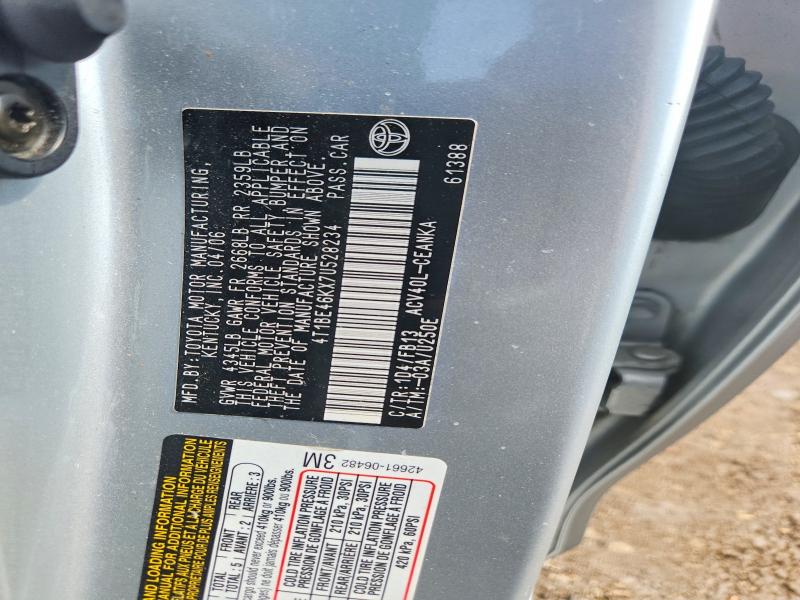 Aukcja sprzedaży 2007 Toyota Camry, vin: 4T1BE46KX7U528234, numer aukcji: 68998236