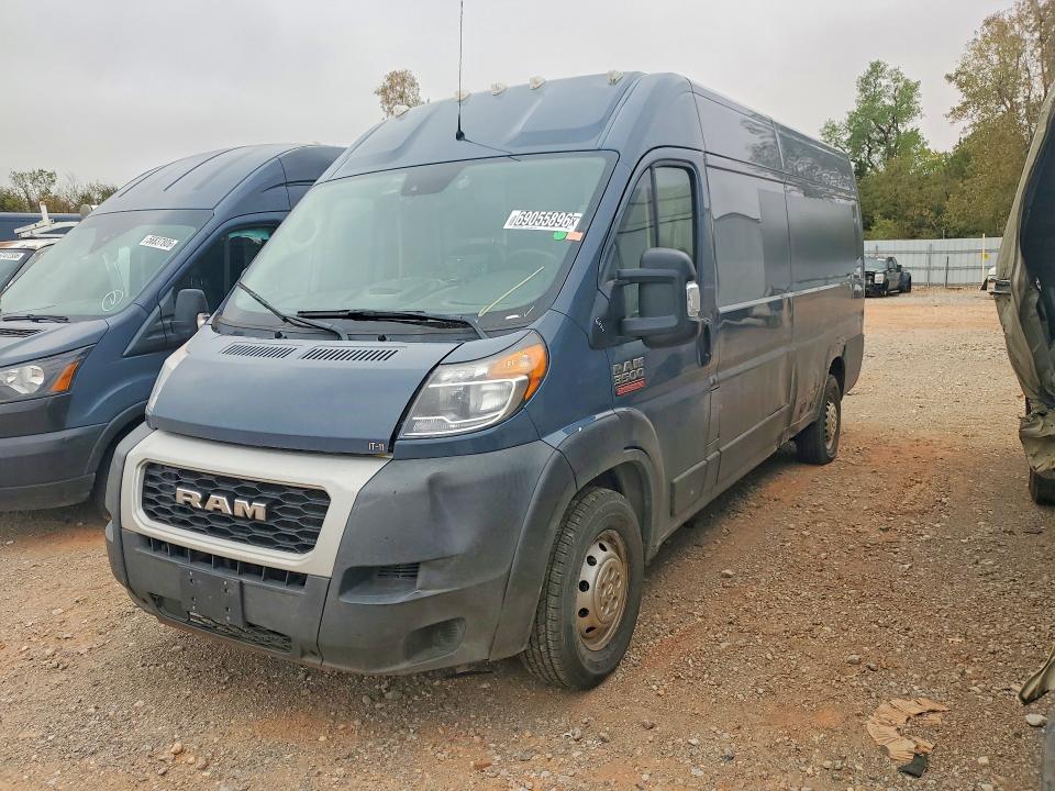 2021 Ram Promaster 3500 მანქანა იყიდება აუქციონზე, vin: 3C6MRVJG6ME586854, აუქციონის ნომერი: 69055896