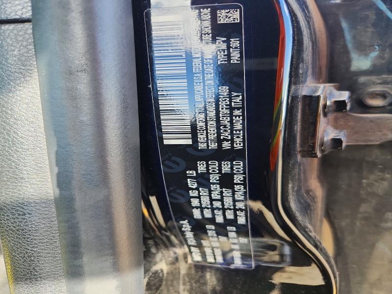 2015 Jeep Renegade მანქანა იყიდება აუქციონზე, vin: ZACCJABT9FPB31499, აუქციონის ნომერი: 69692256