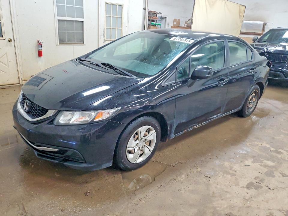2013 Honda Civic მანქანა იყიდება აუქციონზე, vin: 19XFB2F57DE026501, აუქციონის ნომერი: 67246916