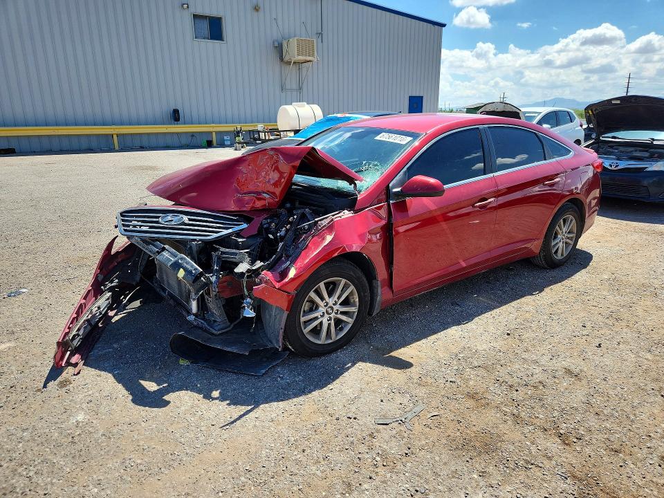 67561016 :رقم المزاد ، 5NPE24AFXFH156116 vin ، 2015 Hyundai Sonata مزاد بيع