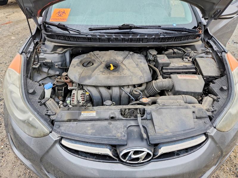 70142626 :رقم المزاد ، 5NPDH4AE2CH140747 vin ، 2012 Hyundai Elantra مزاد بيع
