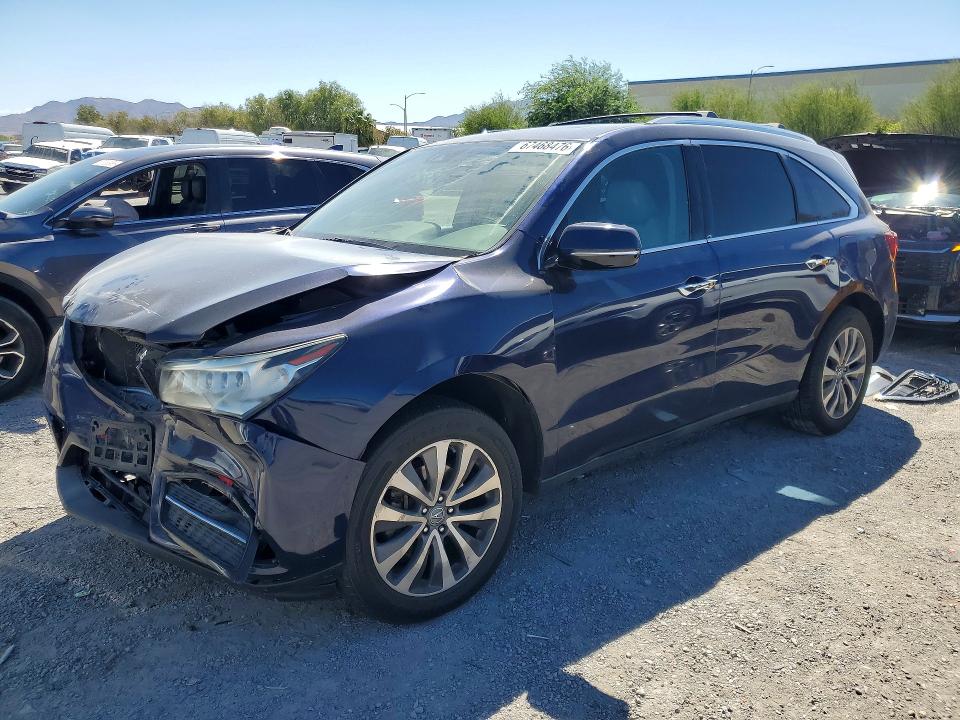 Продаж на аукціоні авто 2016 Acura Mdx, vin: 5FRYD4H47GB002974, номер лоту: 67468476
