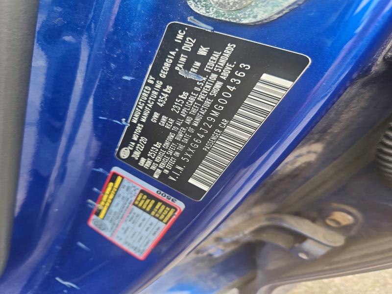 Продаж на аукціоні авто 2021 Kia K5, vin: 5XXG64J29MG004363, номер лоту: 69358346