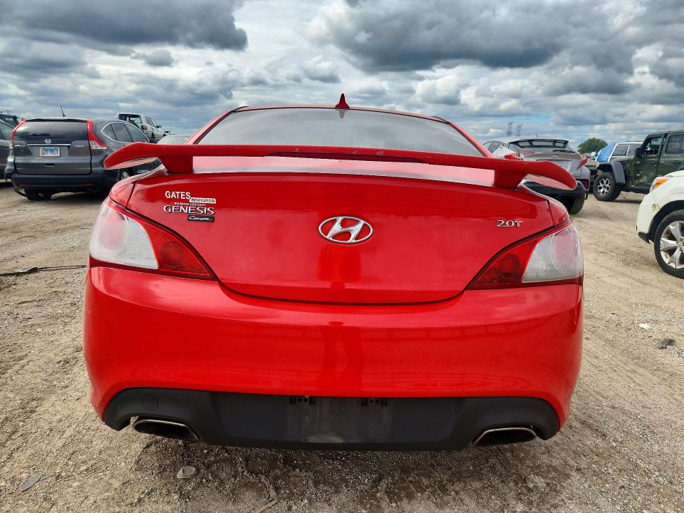 70298146 :رقم المزاد ، KMHHT6KD9AU008603 vin ، 2010 Hyundai Genesis Coupe مزاد بيع