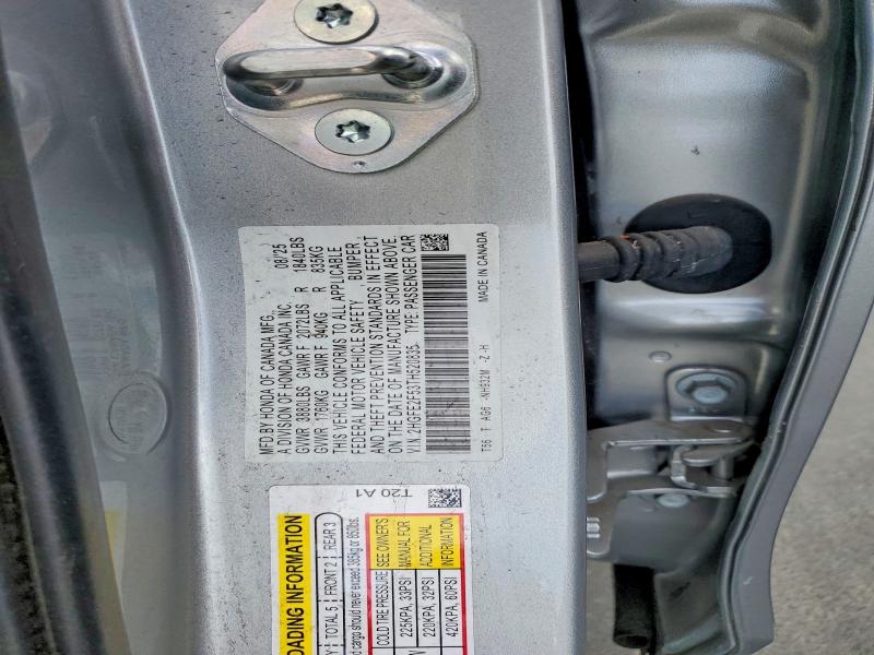 69818886 :رقم المزاد ، 2HGFE2F53TH520835 vin ، 2026 Honda Civic مزاد بيع