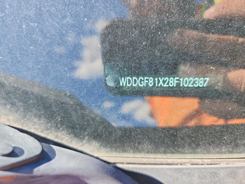 2008 Mercedes-benz C მანქანა იყიდება აუქციონზე, vin: WDDGF81X28F102387, აუქციონის ნომერი: 68460956