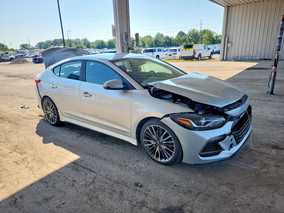 2018 Hyundai Elantra მანქანა იყიდება აუქციონზე, vin: KMHD04LB0JU552920, აუქციონის ნომერი: 67631476