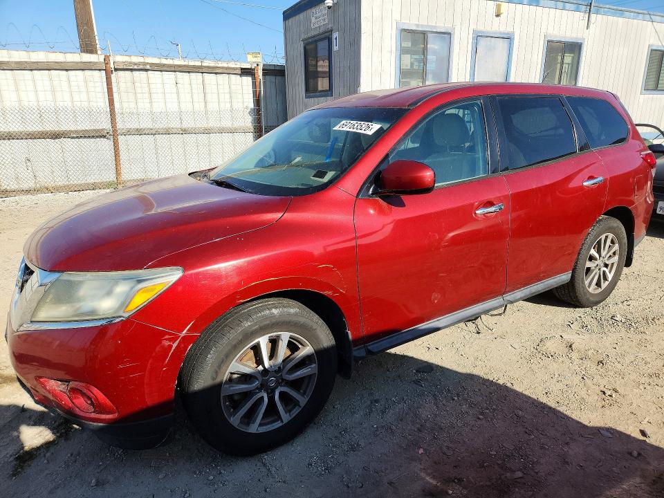 2014 Nissan Pathfinder მანქანა იყიდება აუქციონზე, vin: 5N1AR2MN0EC665980, აუქციონის ნომერი: 69163526