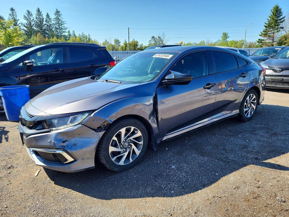 2020 Honda Civic მანქანა იყიდება აუქციონზე, vin: 2HGFC2F77LH018675, აუქციონის ნომერი: 67633946