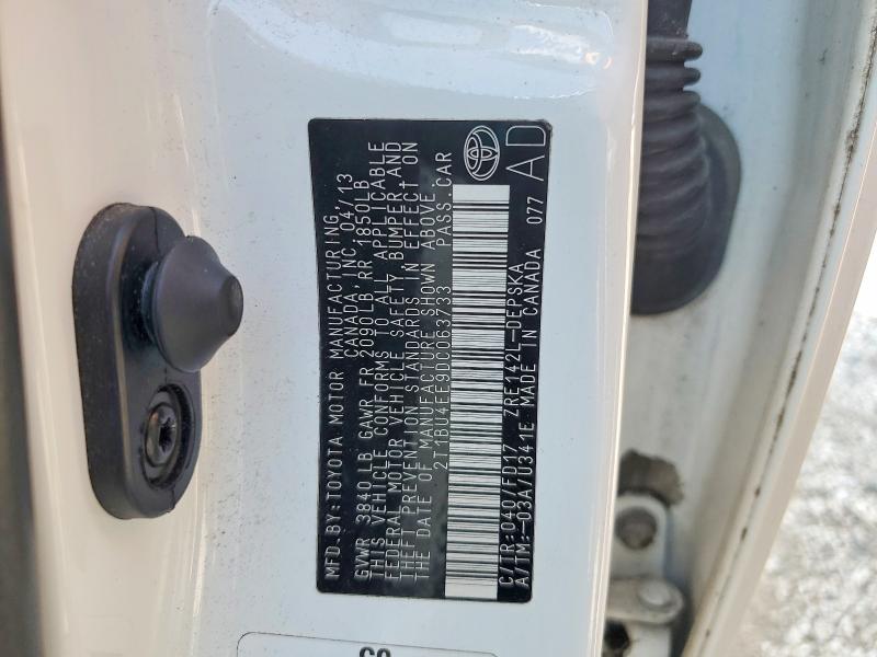 Продажа на аукционе авто 2013 Toyota Corolla, vin: 2T1BU4EE9DC063733, номер лота: 67164066