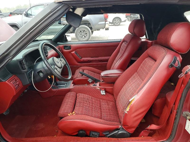 69008736 :رقم المزاد ، 1FABP45E9HF259570 vin ، 1987 Ford Mustang مزاد بيع