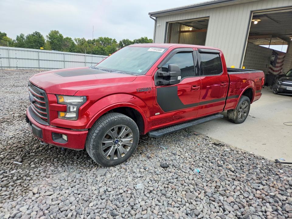 71164566 :رقم المزاد ، 1FTFW1EF6HFA02419 vin ، 2017 Ford F150 مزاد بيع