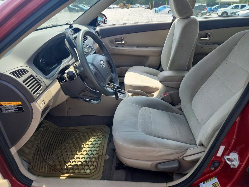 Продажа на аукционе авто 2008 Kia Spectra, vin: KNAFE122185579799, номер лота: 70065516