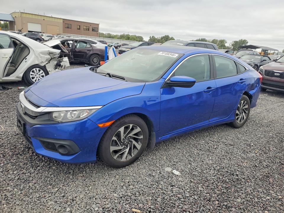 2016 Honda Civic მანქანა იყიდება აუქციონზე, vin: 19XFC2F86GE079766, აუქციონის ნომერი: 70188346