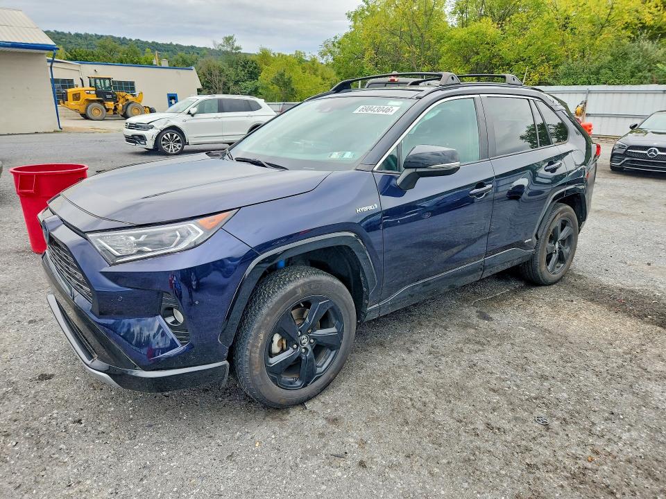 69843046 :رقم المزاد ، 4T3EWRFV4LU005830 vin ، 2020 Toyota Rav4 مزاد بيع