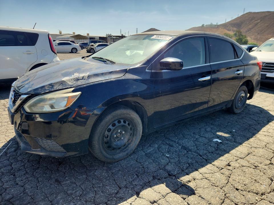 2016 Nissan Sentra მანქანა იყიდება აუქციონზე, vin: 3N1AB7AP1GY215036, აუქციონის ნომერი: 70658386