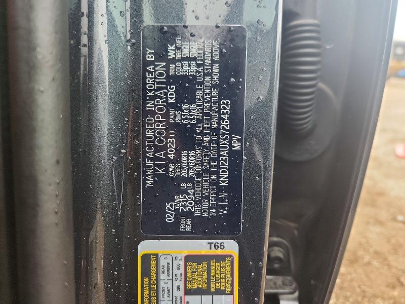 68192106 :رقم المزاد ، KNDJ23AUXS7264323 vin ، 2025 Kia Soul مزاد بيع