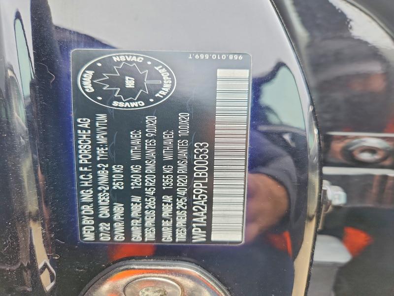 Продажа на аукционе авто 2023 Porsche Macan, vin: WP1AA2A59PLB00533, номер лота: 69175176