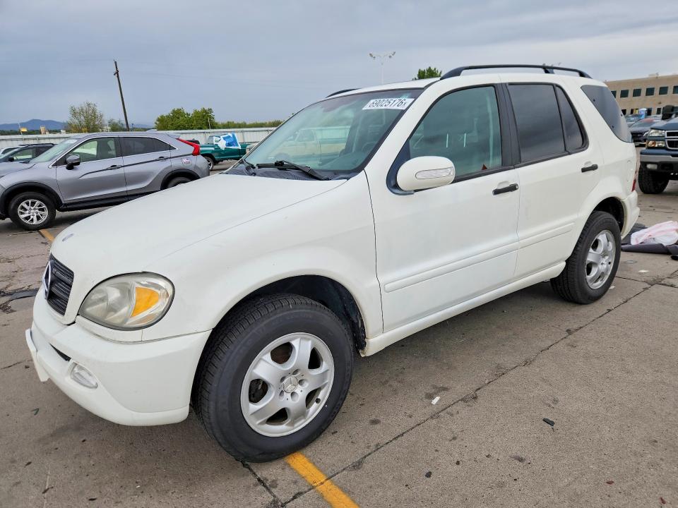 2002 Mercedes-benz Ml მანქანა იყიდება აუქციონზე, vin: 4JGAB54E52A355594, აუქციონის ნომერი: 69025176