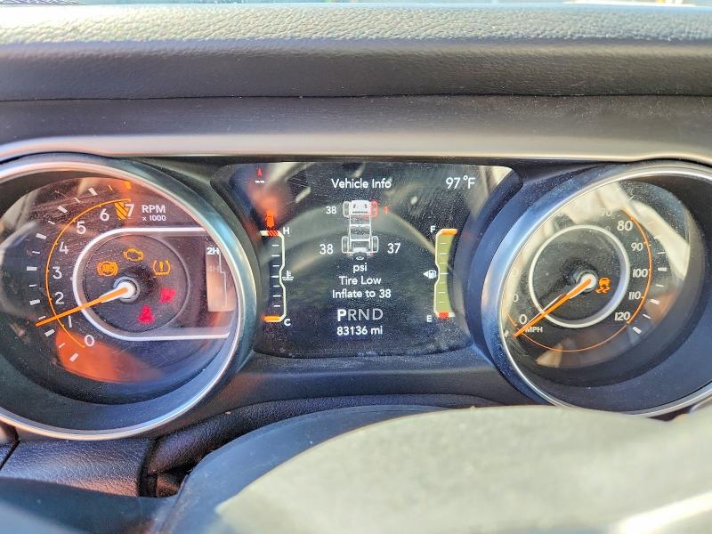 68081476 :رقم المزاد ، 1C4HJXDG2LW110582 vin ، 2020 Jeep Wrangler Unlimited مزاد بيع