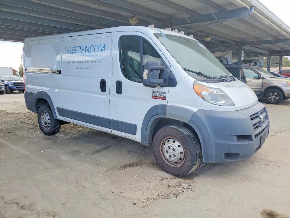 67807396 :رقم المزاد ، 3C6TRVAG7GE114176 vin ، 2016 Ram Promaster 1500 مزاد بيع