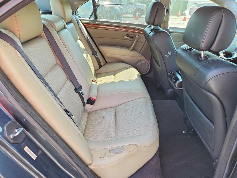 67526466 :رقم المزاد ، JH4KB16595C010574 vin ، 2005 Acura Rl مزاد بيع