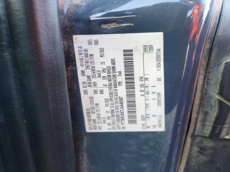 Aukcja sprzedaży 2020 Ford Transit, vin: 1FTBR3X87LKA86587, numer aukcji: 64186286