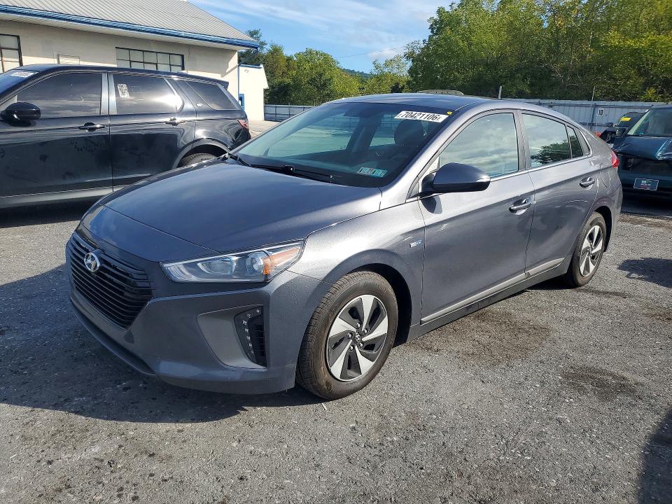 2018 Hyundai Ioniq მანქანა იყიდება აუქციონზე, vin: KMHC75LC4JU065368, აუქციონის ნომერი: 70421106