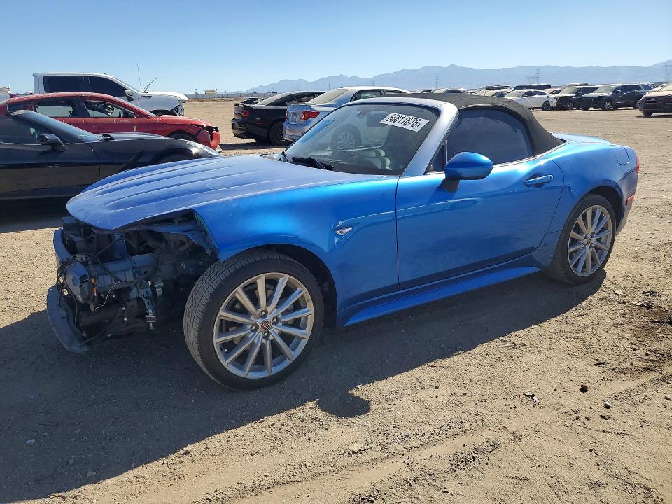 Aukcja sprzedaży 2017 Fiat 124 Spider, vin: JC1NFAEK0H0100354, numer aukcji: 66811876