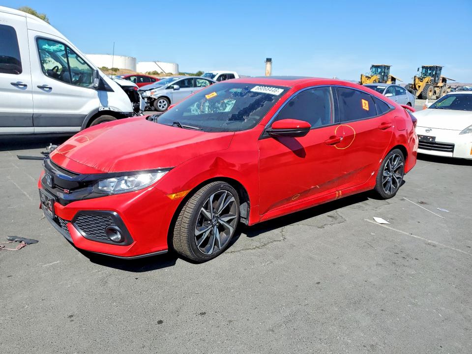 Auction sale of the 2018 Honda Civic, vin: 2HGFC1E58JH706188, lot number: 68068446