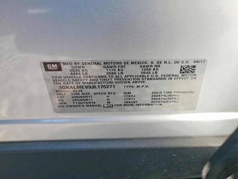 Продажа на аукционе авто 2018 Gmc Terrain, vin: 3GKALMEV9JL176271, номер лота: 67129256
