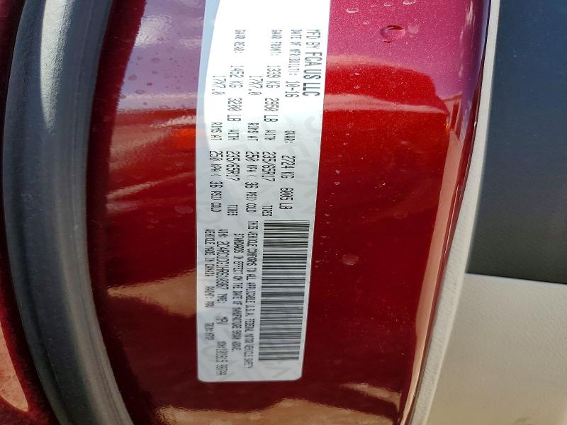 68633066 :رقم المزاد ، 2C4RC1DG1HR610387 vin ، 2017 Chrysler Pacifica مزاد بيع