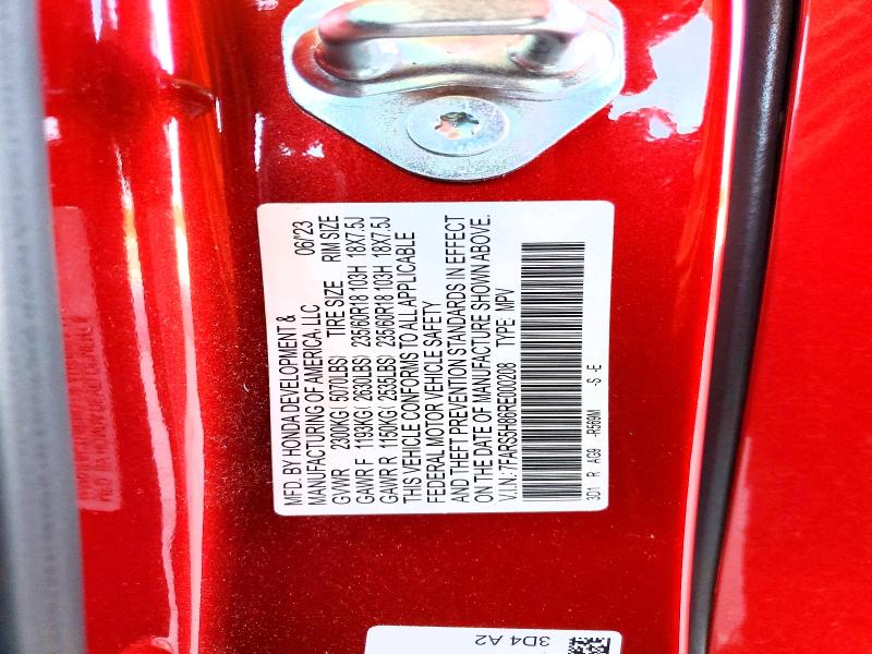 Aukcja sprzedaży 2024 Honda Cr-v, vin: 7FARS5H86RE000208, numer aukcji: 68106066
