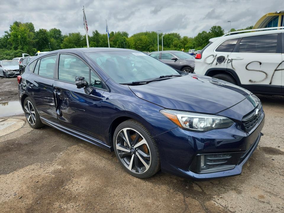 Продажа на аукционе авто 2020 Subaru Impreza, vin: 4S3GTAM60L3717236, номер лота: 66987886