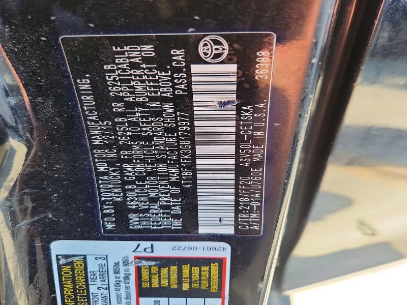 2016 Toyota Camry მანქანა იყიდება აუქციონზე, vin: 4T1BF1FK3GU179977, აუქციონის ნომერი: 68349086