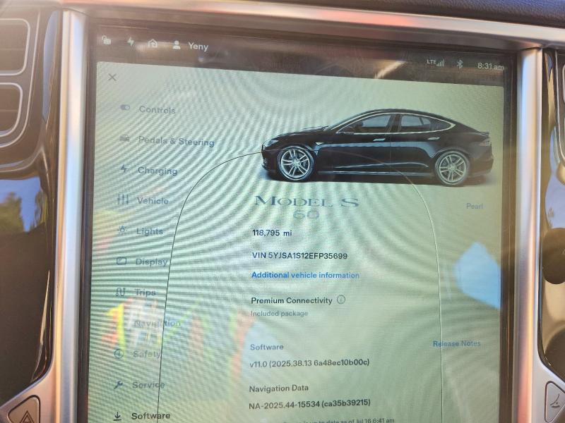 Aukcja sprzedaży 2014 Tesla Model S, vin: 5YJSA1S12EFP35699, numer aukcji: 66852156