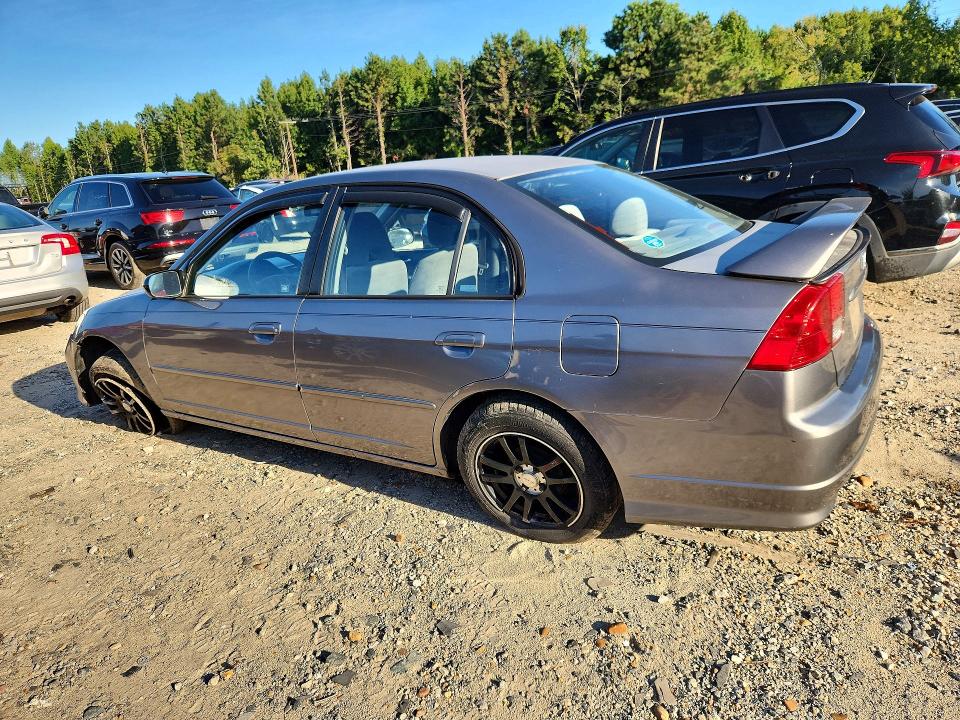 Aukcja sprzedaży 2005 Honda Civic, vin: 2HGES16535H621407, numer aukcji: 68862856