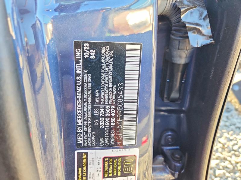 Продаж на аукціоні авто 2024 Mercedes-benz Gls, vin: 4JGFF5KE9RB085433, номер лоту: 66586266