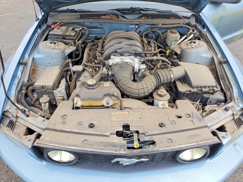 70811406 :رقم المزاد ، 1ZVHT85H755190149 vin ، 2005 Ford Mustang مزاد بيع