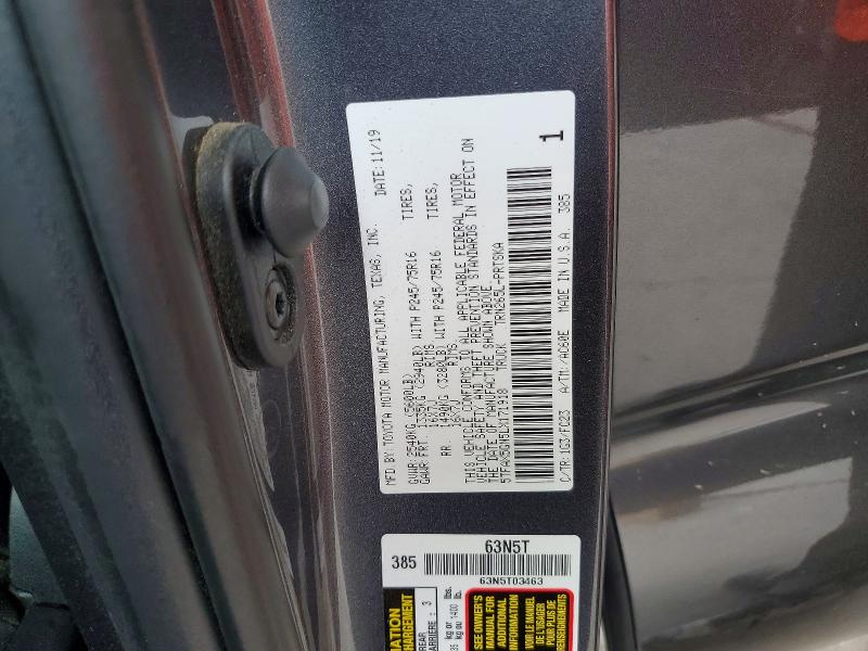 Продажа на аукционе авто 2020 Toyota Tacoma, vin: 5TFAX5GN5LX171918, номер лота: 70177536