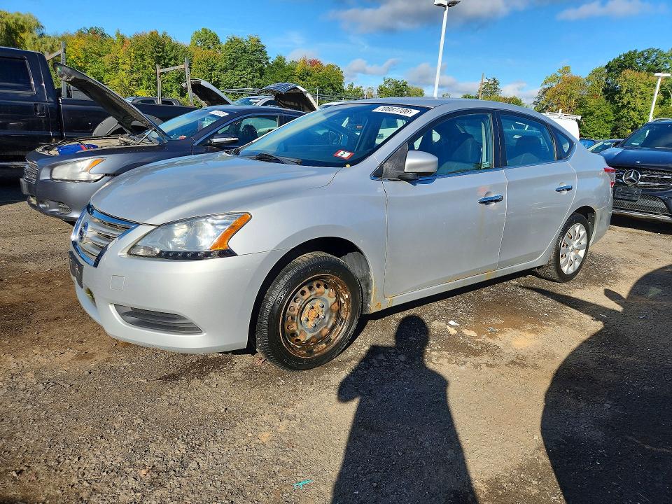 Продаж на аукціоні авто 2014 Nissan Sentra, vin: 1N4AB7AP1EN850187, номер лоту: 70887706